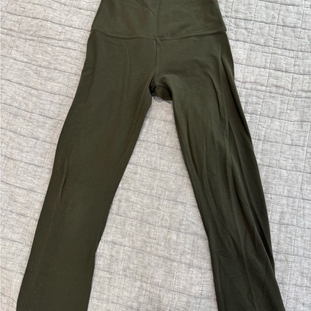 Lululemon align 25" Olive Green High-Waisted Leggings